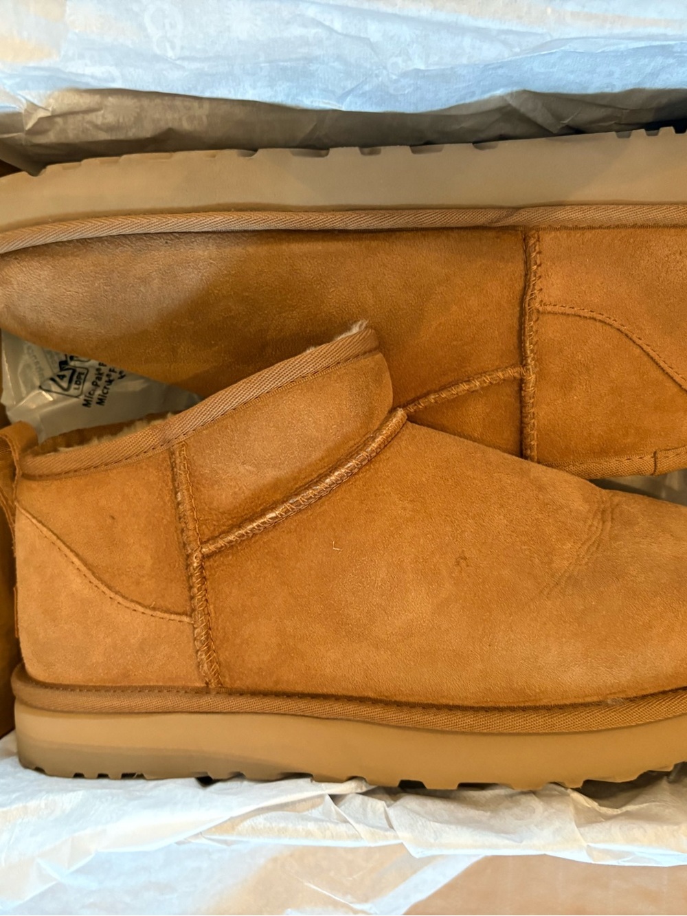 UGG Chestnut Suede Low-Cut Boot